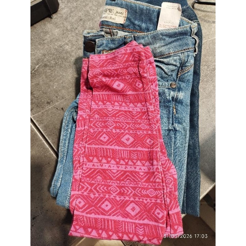 Legging rose TAILLE 5 a