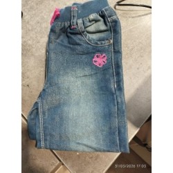 Jean's bleu fleur TAILLE 5 a
