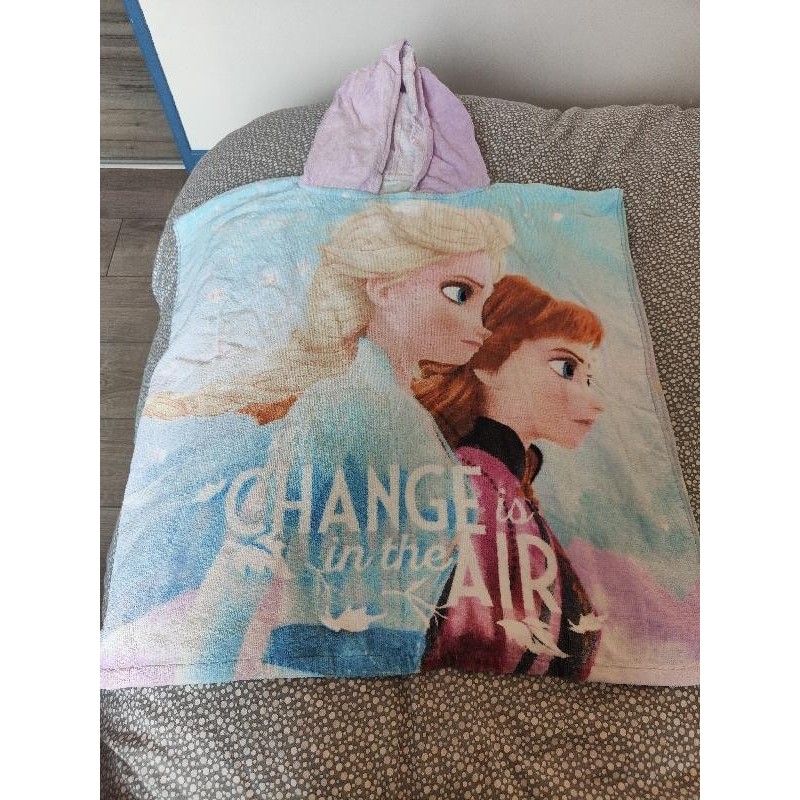 Cape de bain reine des neiges  TAILLE 5