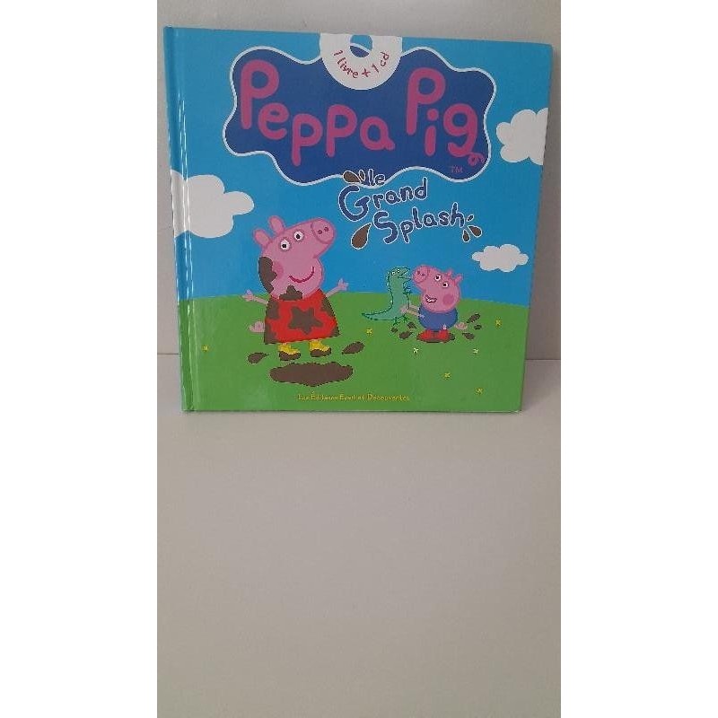 Livre peppa pig +CD