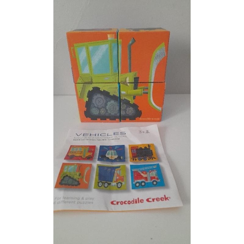 Puzzle cubes véhicules 
