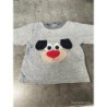 Pull chien bleu et blanc TAILLE 3 mois