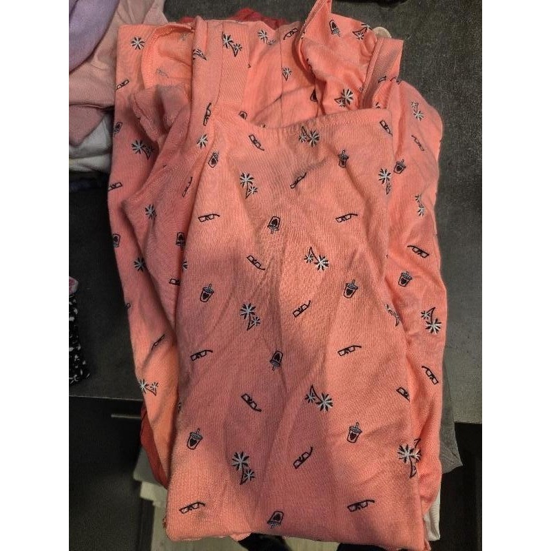 Robe saumon  TAILLE 12 ans