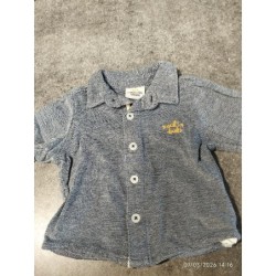 Polo ml tap bleu TAILLE 3 mois