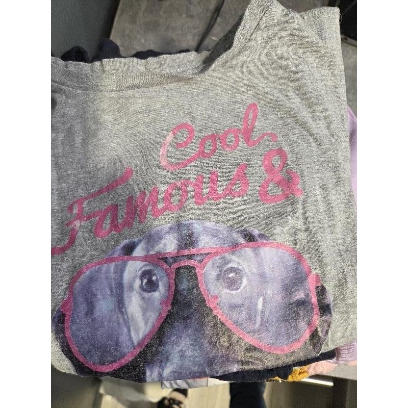 Tee-shirt gris TAILLE 12 ans