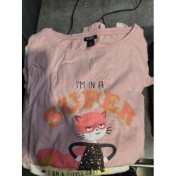 Tee-shirt rose TAILLE 12 ans