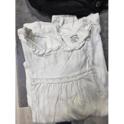 Tee-shirt blanc manche...