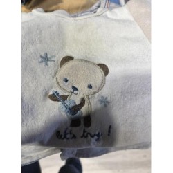 Pyjama ecru TAILLE 1 mois