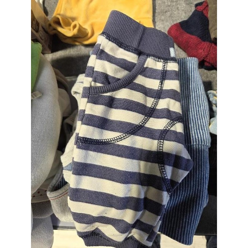 Pantalon rayure blanc bleu TAILLE 3 mois