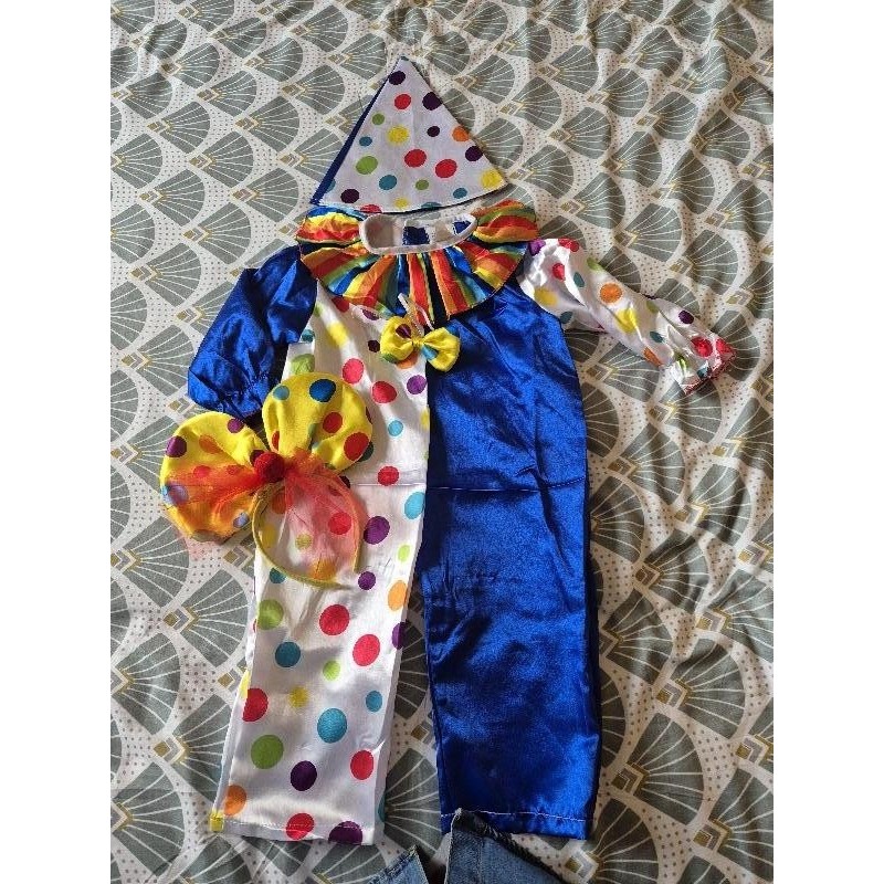 Déguisement clown TAILLE 24 mois