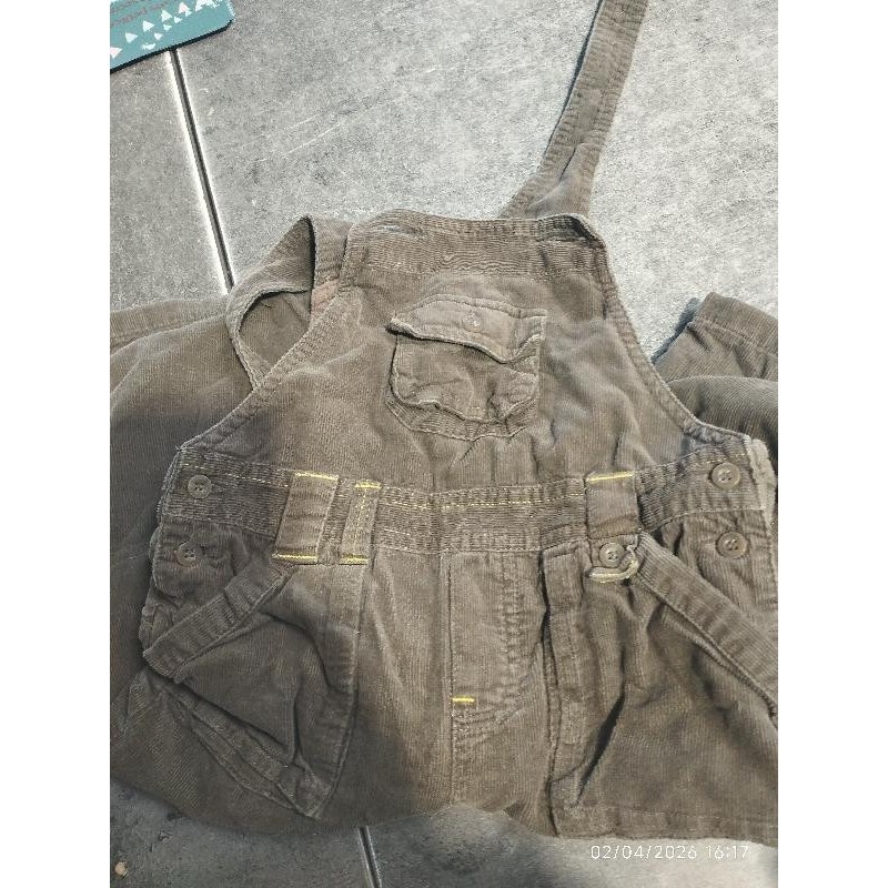 Salopette miracle marron TAILLE 18m