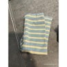 Pantalon rayé bleu jaune TAILLE 18m