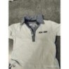 Polo lh mc bleu et blanc TAILLE 3 mois