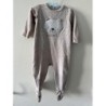 Pyjama beige ours  TAILLE 12 mois 