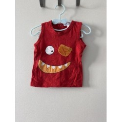 T-shirt rouge TAILLE 18 mois 