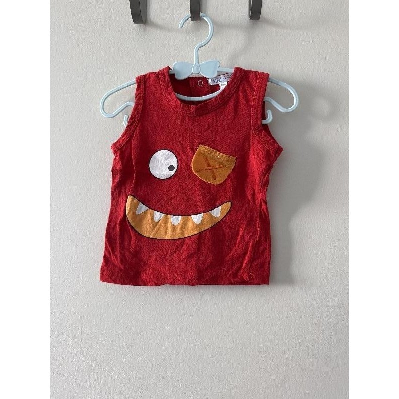 T-shirt rouge TAILLE 18 mois 