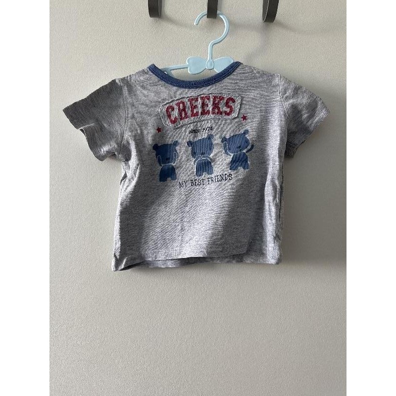 T shirt creeks  TAILLE 18 mois 