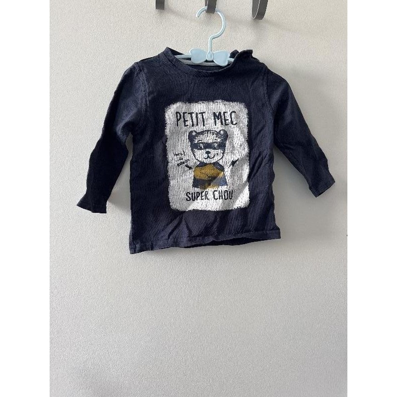 T-shirt petit mec  TAILLE 18 mois 