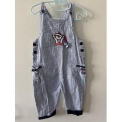 Salopette bleu en coton...