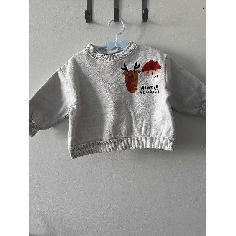 Pull de Noël, Rennes et Noël TAILLE 18 mois 