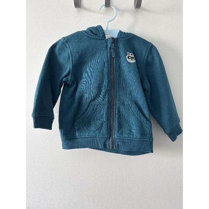 Veste vert raton laveur  TAILLE 18 mois 