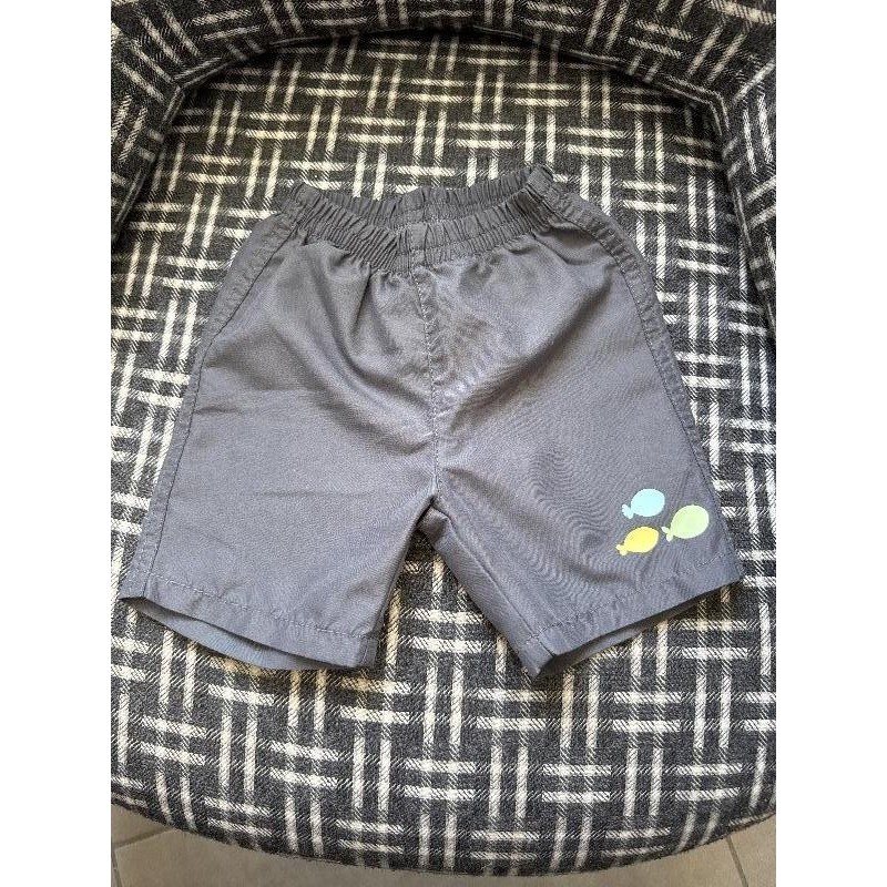 Short gris poisson  TAILLE 18 mois 