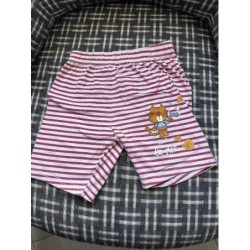 Short à rayure blanc rouge...