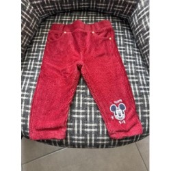 Pantalon rouge velours...