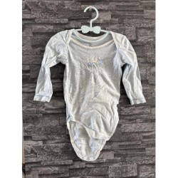 Body bleu, manches longues...