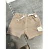 Short c et a marron coton TAILLE 3 mois
