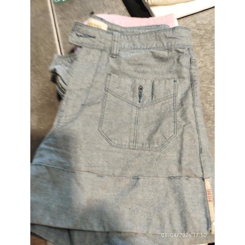 Short diesel bleu TAILLE 36