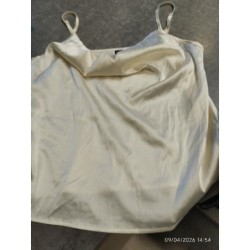 Débardeur crème shein TAILLE L