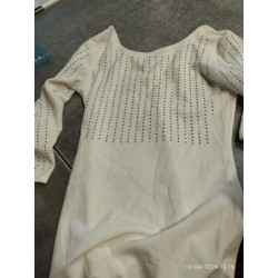 Robe blanc strass TAILLE Tu