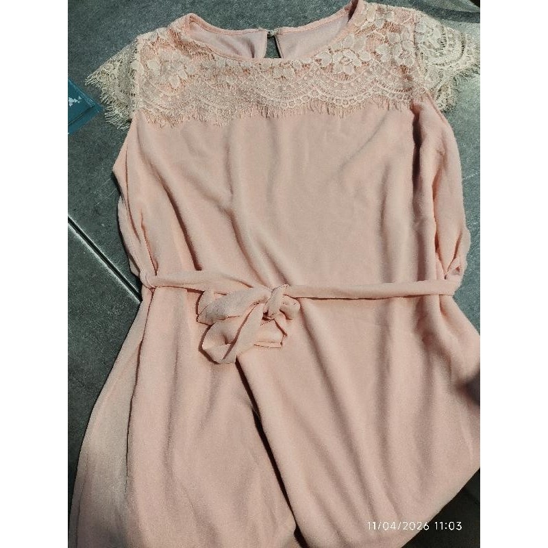 Rose vieux rose TAILLE M