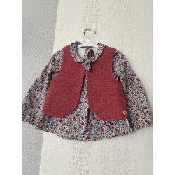 Tunique avec son gilet sans...