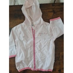 Imperméable rose TAILLE 6M