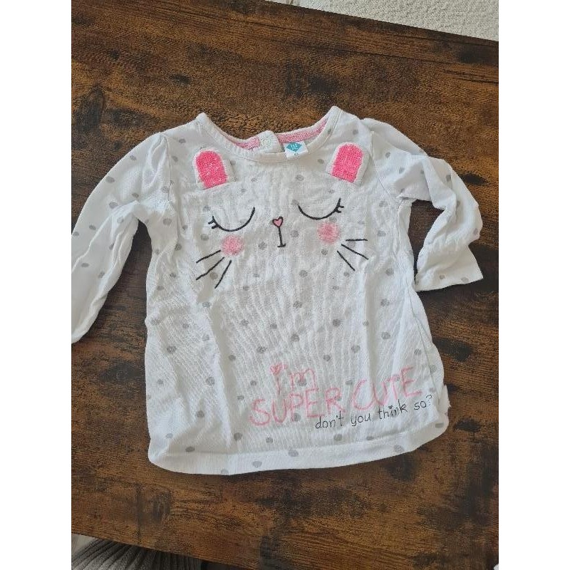 Tee shirt chat TAILLE 6M
