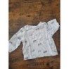 Tee shirt manches longue blanc TAILLE 1M