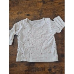 Tee shirt ecru TAILLE 1M