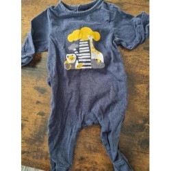 Pyjama bleu obaibi TAILLE 3M