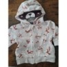 Gilet marron avec des renards TAILLE 3M