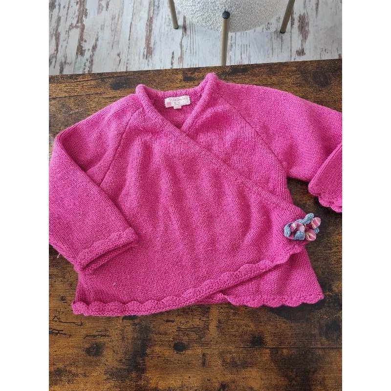 Gilet rose kimbaloo TAILLE 2A