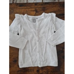Gilet blanc primark TAILLE 2A