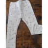 Pantalon blanc à pois violet TAILLE 2A
