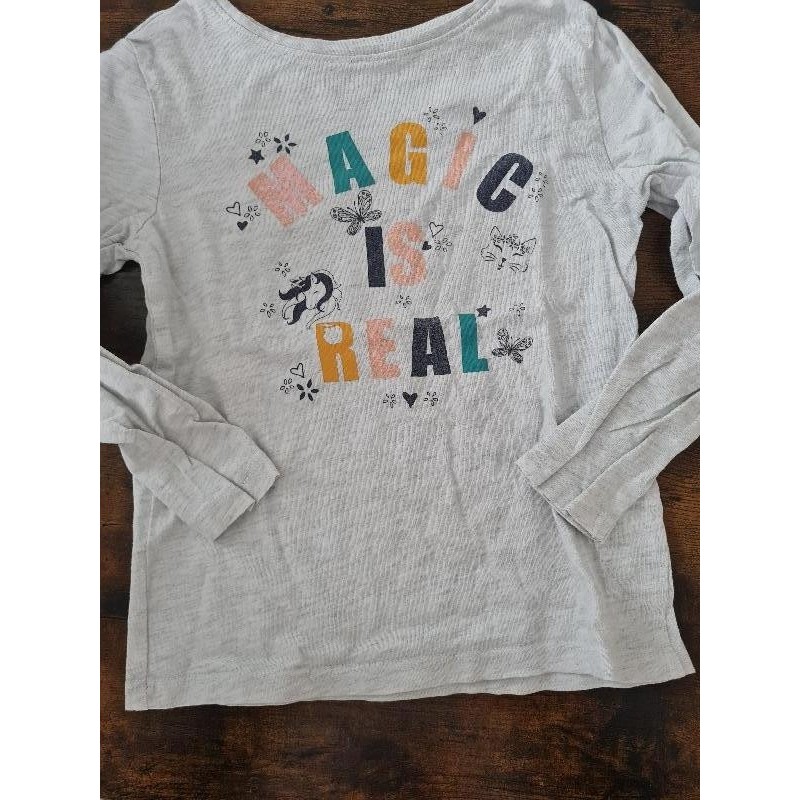 Tee shirt gris magic TAILLE 4A