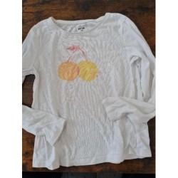 Tee shirt cerise  TAILLE 8A