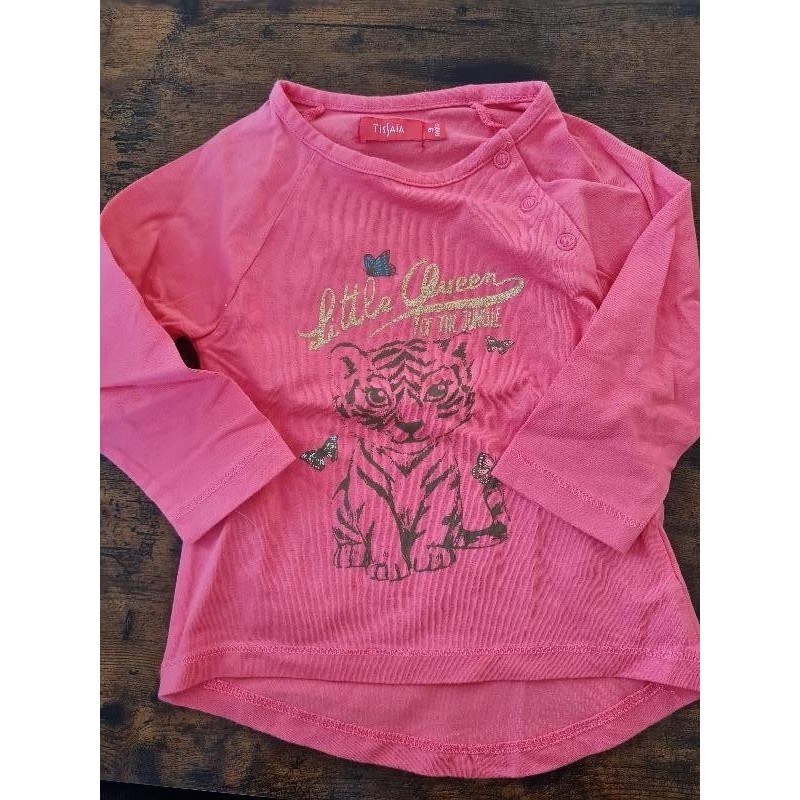 Tee shiet rose TAILLE 9M