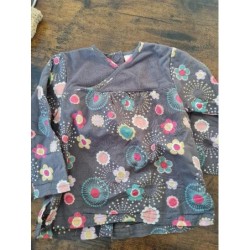 Tunique avec motifs fleurs...