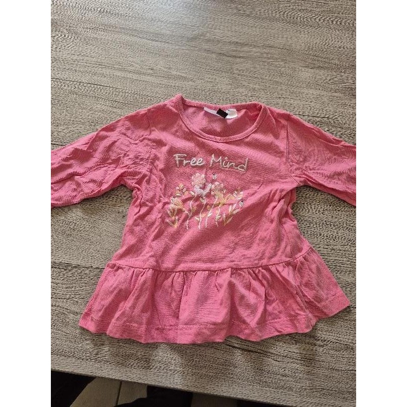 Tee-shirt rose  TAILLE 4ans