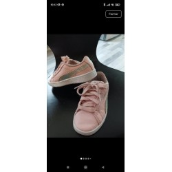Baskets roses TAILLE 29